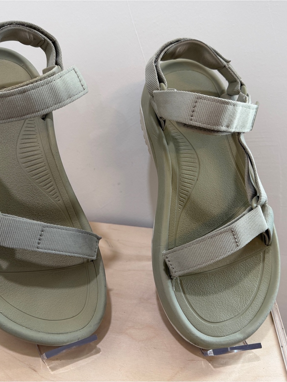 Teva Women's Light Sage Adjustable Strap Sandals